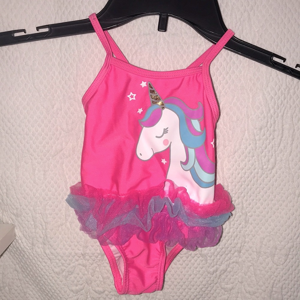 Wonder nation unicorn swimsuit
